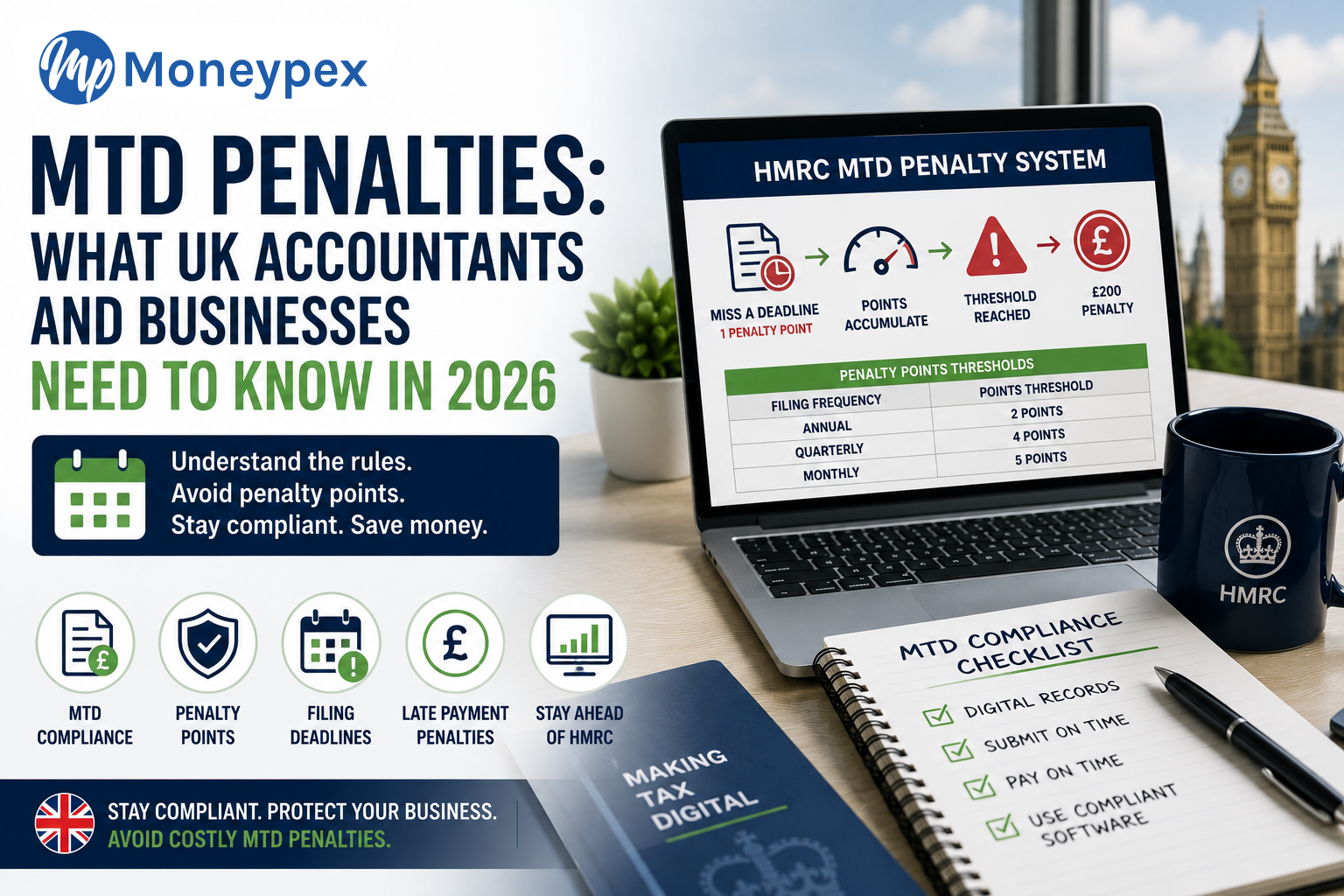 MTD Penalties Explained: How to Avoid HMRC Penalties 2026